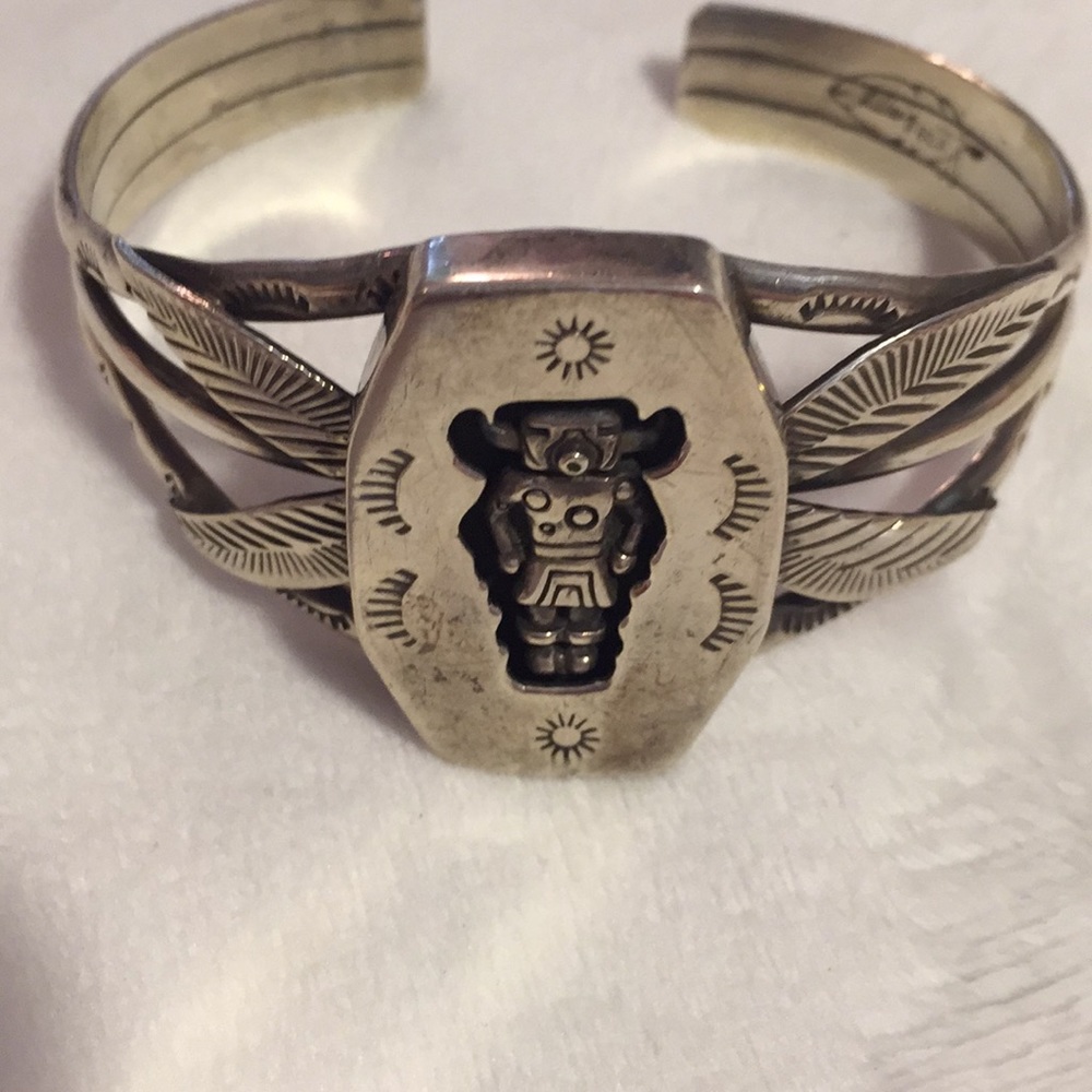Lester Craig Navajo Kachina Cuff